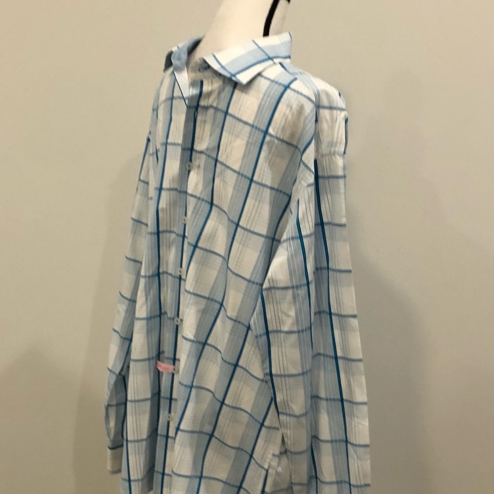 Bugatchi Plaid Button Down Shirt - image 5